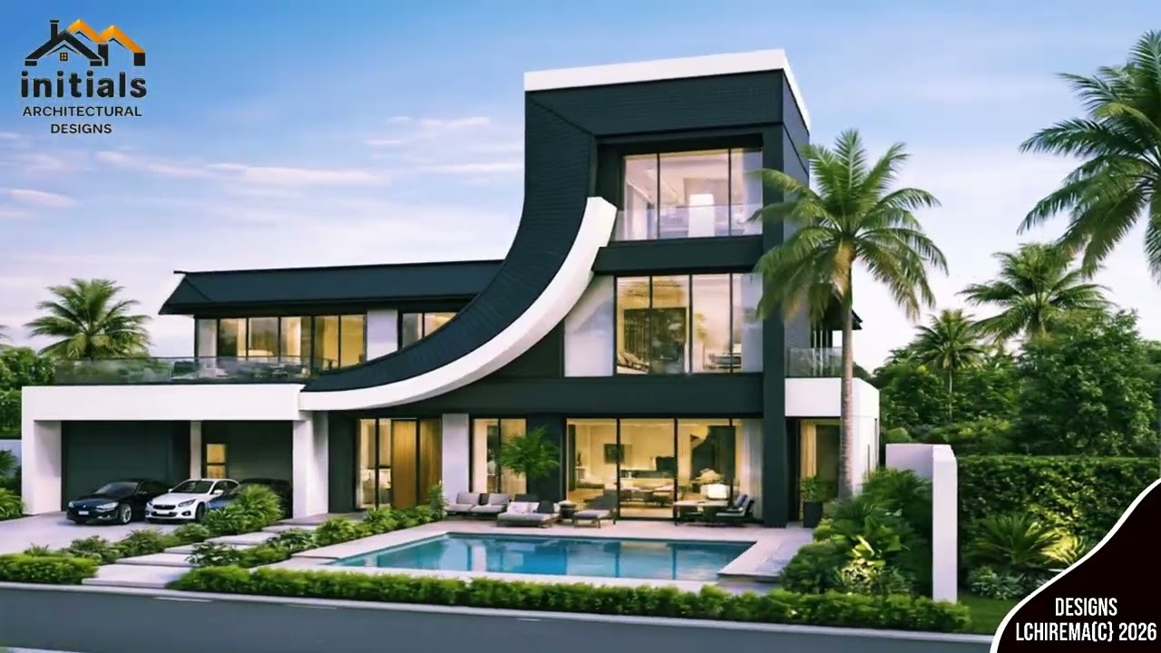 Letter J House | Modern Contemporary Home Design| Alphabet-Inspired Contemporary Architecture