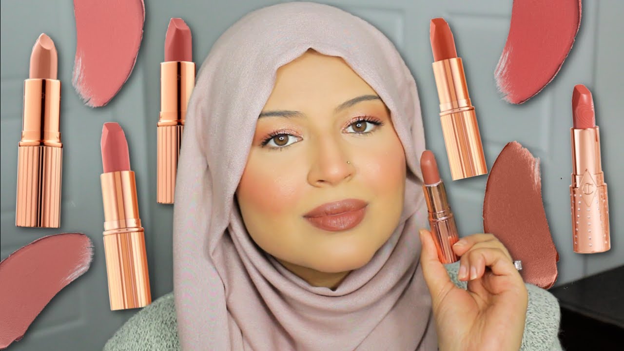 МОИ ЛЮБИМЫЕ ПОМАДЫ CHARLOTTE TILBURY | СВОТЧИ/ПРИМЕРКА НА СРЕДНЕЙ КОЖЕ | ЛУЧШИЕ ПОМАДЫ CHARLOTTE