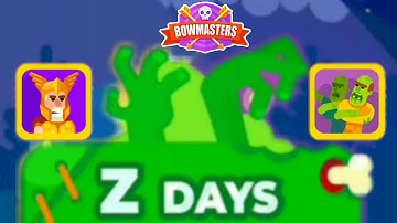 Bowmasters Gameplay Walkthrough Part-71 | Z-Days | Online Zombie Days