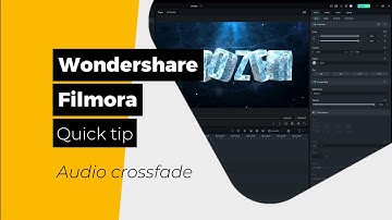 Wondershare Filmora 12 - Audio crossfade - A quick tip