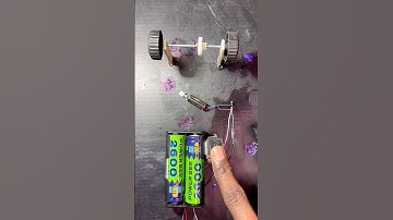 How to work mini car wheels | Gear machanism project • Dc motor