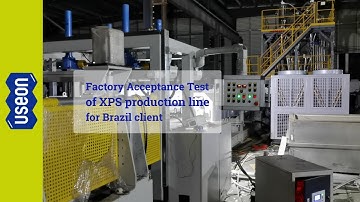 Factory Acceptance Test of XPS Production Line for Brazil Client - USEON