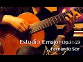 Estudio E major Op.31- 23