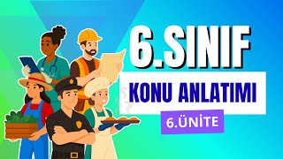 6. Sınıf İngilizce 6.Ünite Konu Anlatımı Occupations