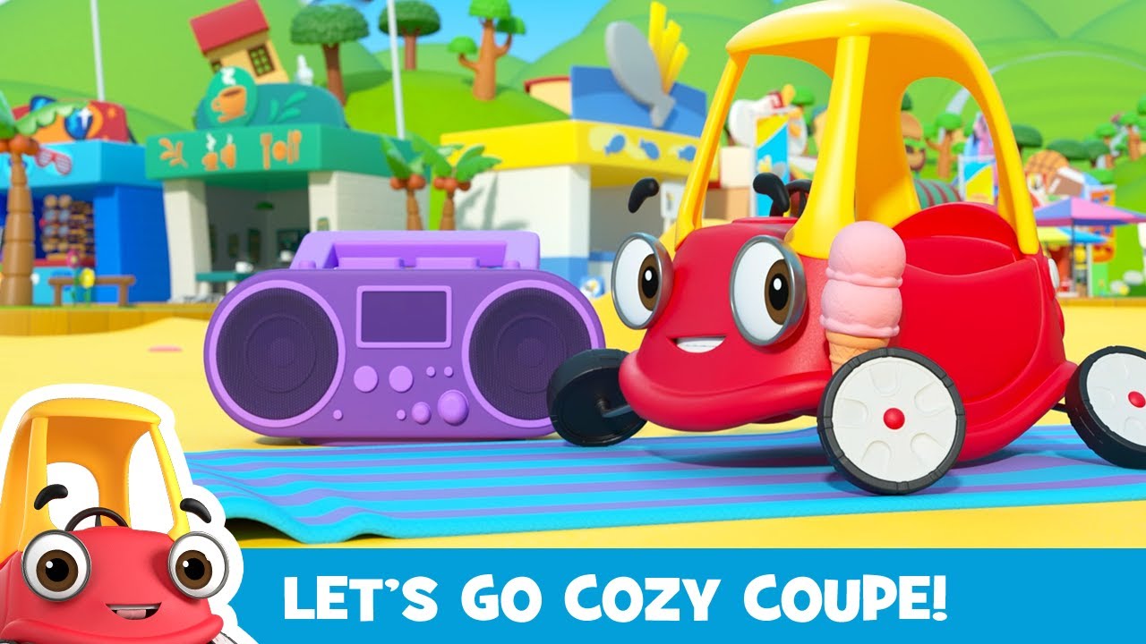 Cozy's Crazy Ice Cream Accident + More | Let's Go Cozy Coupe 🚗 | Cartoon for Kids | Kids Show
