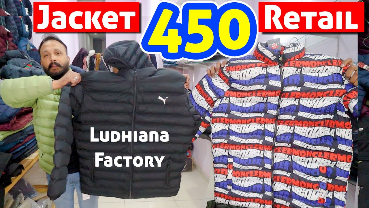 Jackets ₹450 से Waterproof  💥 | Retail and Wholesale Factory | Wholesale Winter Clothes 2025