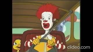 Ronald Mcdonald Episode 1 - Scared Silly 2004 Games Animation Inc Print 