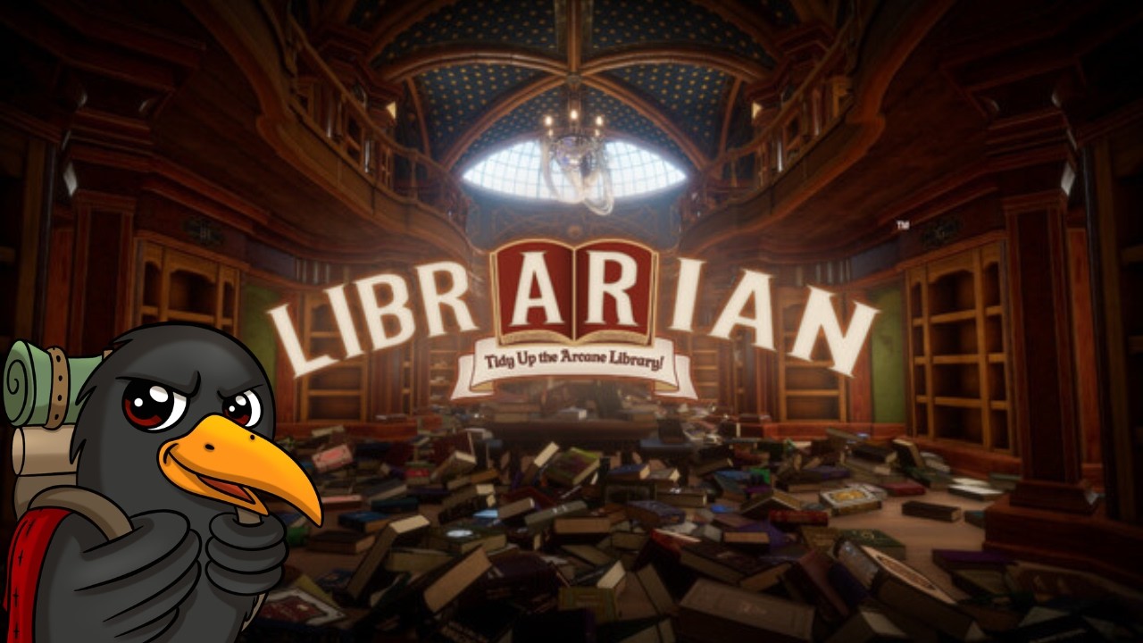 ⁣Librarian Tidy Up the Arcane Library! - No Magic, Just Chill