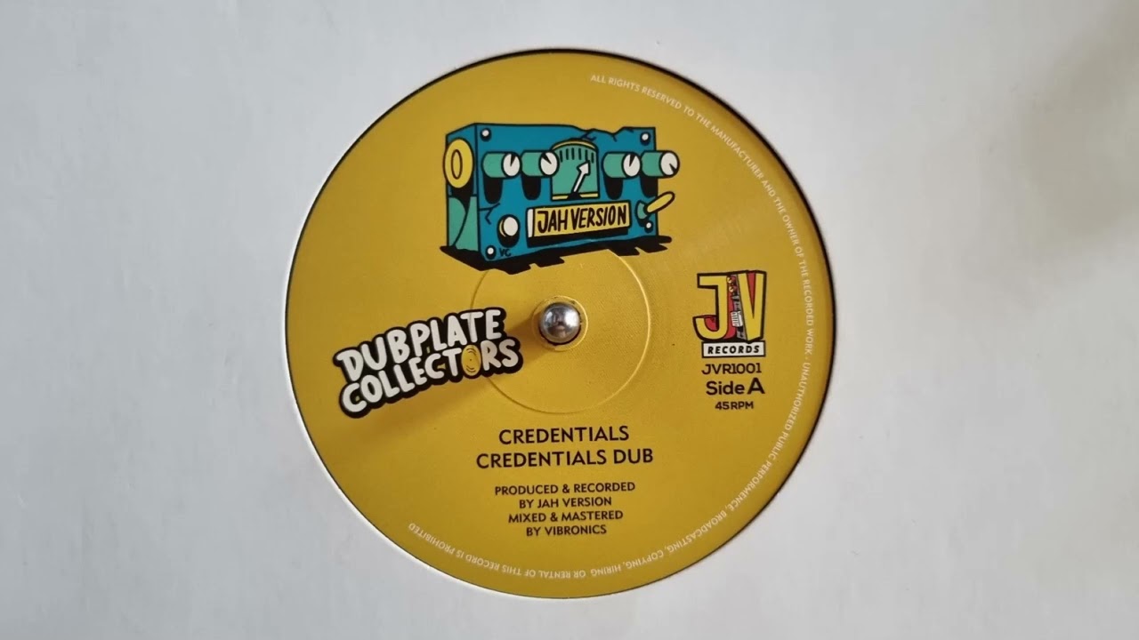 Credentials – Credentials Dub – Jah Version – JV Records – JVR1001