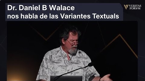 Variantes Textuales -Dr. Daniel B Wallace 