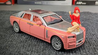 Unboxing of Miniature Rolls Royce Phantom VIII Diecast Model Car