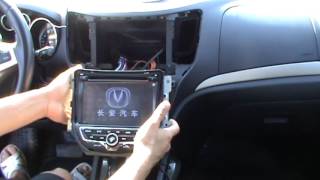установка TV antenna в авто Changan cs35 видео Антенна для автомобильного телевизора