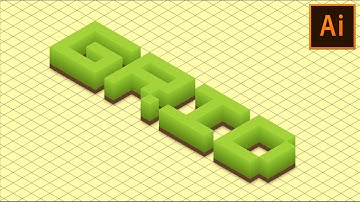 How to create ISOMETRIC Grid in Illustrator | Illustrator Tutorial