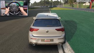Assetto Corsa EVO (Early Access) - Volkswagen Golf 8 GTI Clubsport at Imola | Moza DD R9 Gameplay