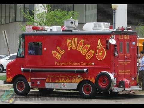 Video: Camionetas de comida en abundancia en Washington, D.C