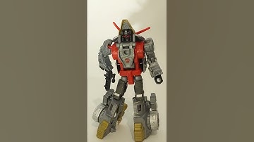 Slug transforms #trending #all #transformers #dinobots #transformation #dinosaur #music #stopmotion