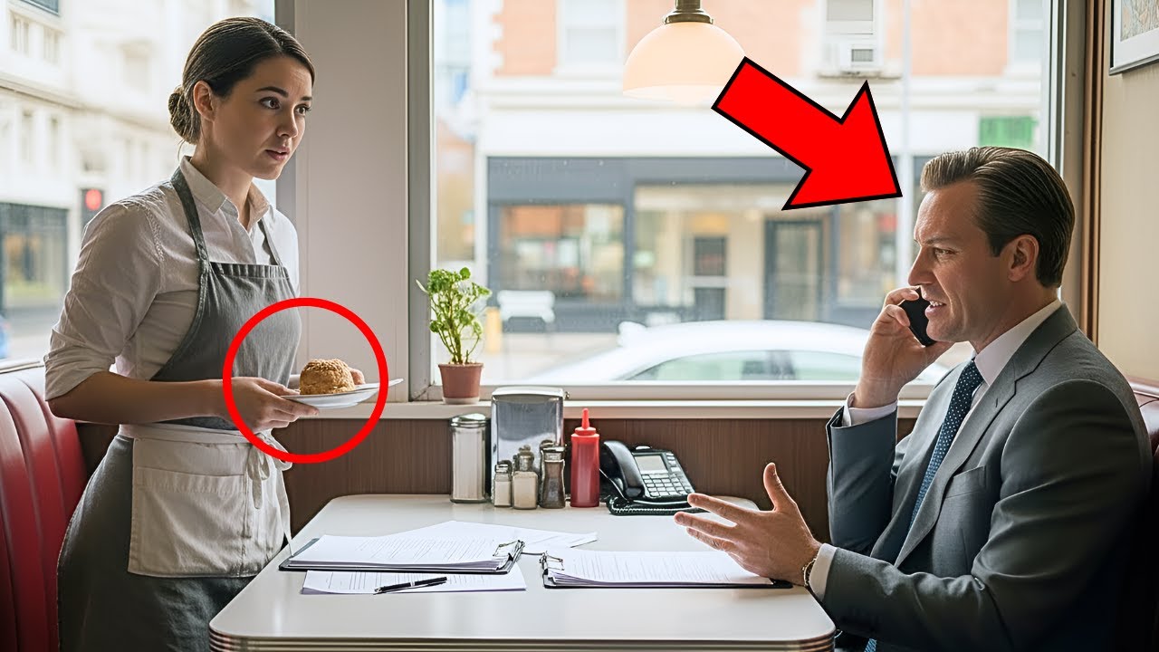 Billionaire Thought the Waitress Was Clueless — Her First Sentence Proved Him Wrong Instantly