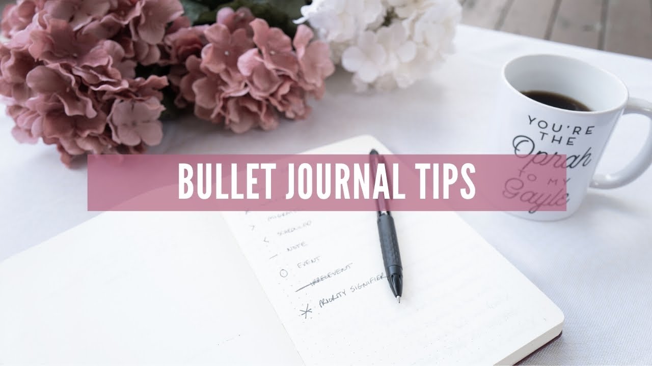 10 Bullet Journal Tips to Increase Productivity