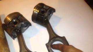 What is piston rod knock?