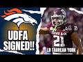 UNDRAFTED: Denver Broncos Sign UDFA Texas A&amp;M LB Taurean York!!!!!
