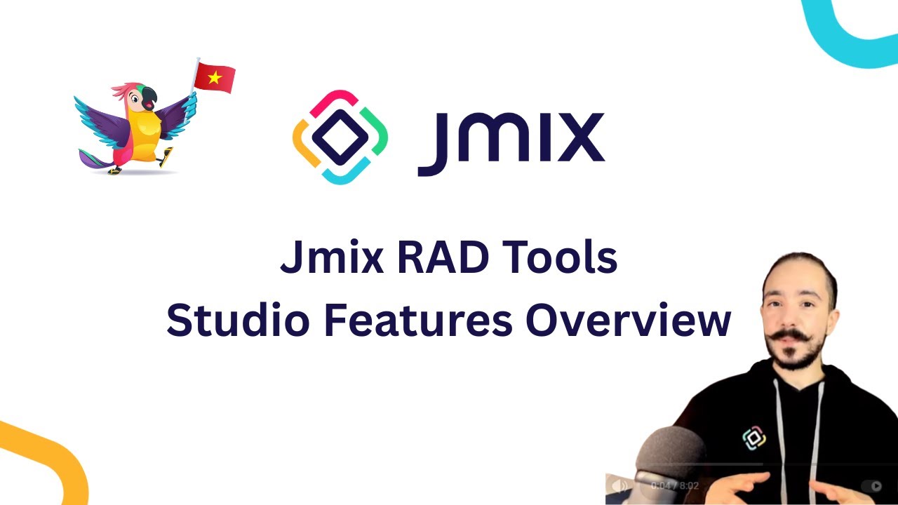 Jmix RAD Tools: Tổng quan về các tính năng của Studio - YouTube