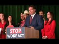 Ron DeSantis DESTROYS Leftists with The STOP WOKE ACT