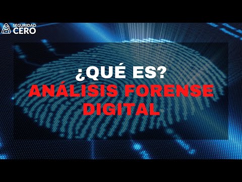 Video: ¿Qué es la ciberseguridad y la ciencia forense digital?