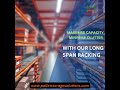 Maximize Your Storage with Long Span Racking | Pallet Storage Solutions #Warehouse #LongSpanRacking