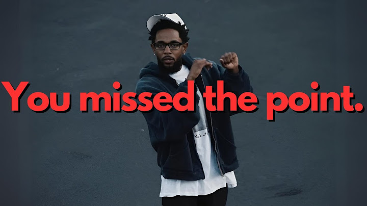 What Kendrick Lamar is Trying to Tell You in "Not Like Us"