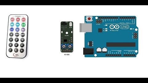Utilisation du capteur infrarouge KY-032 et une télécommande avec Arduino UNO