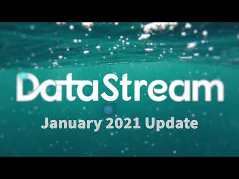 DataStream Program Update - January 2021