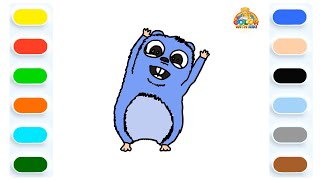 Learn to Draw Grizzy & the Lemmings - Drawing and Coloring Tutorial for Kids screenshot 3