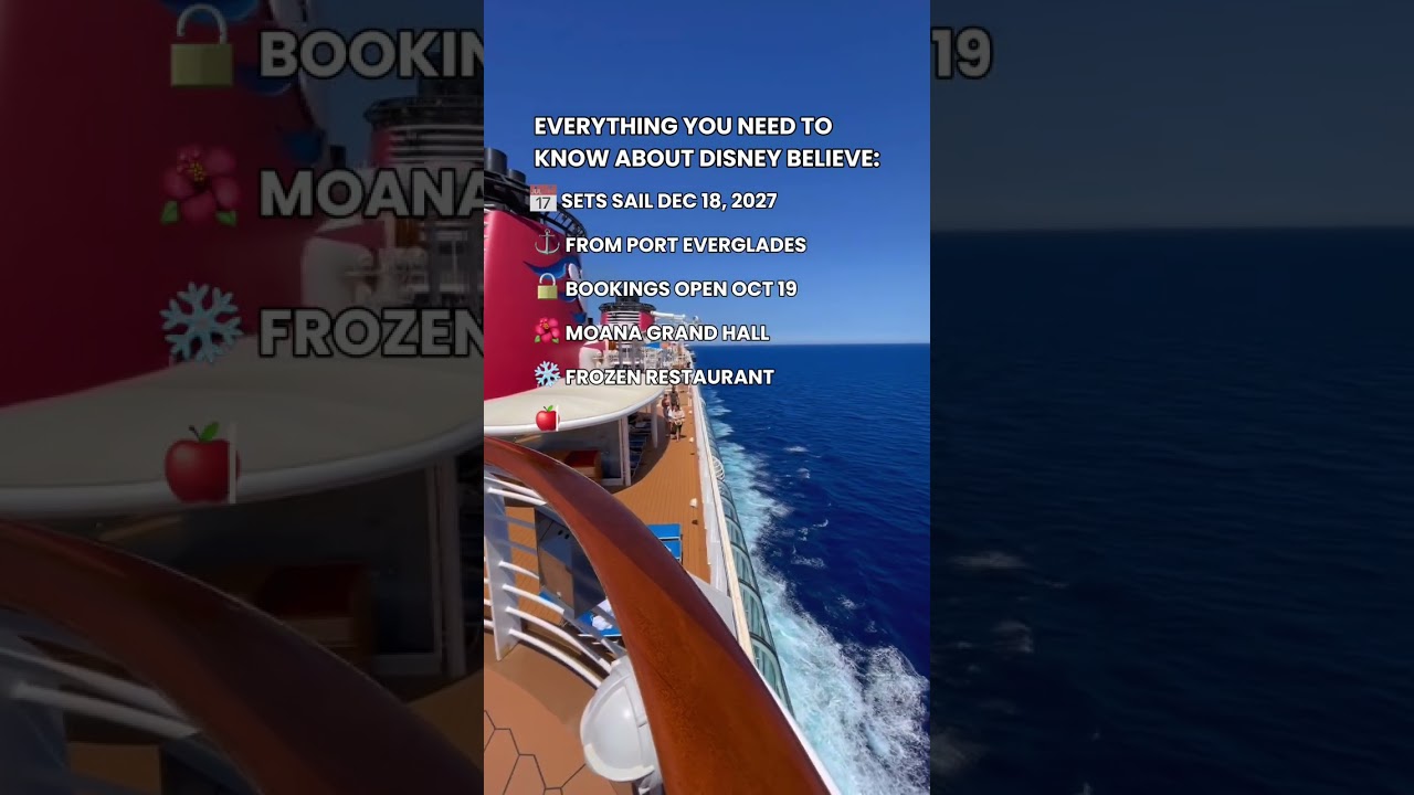 Everything to know about Disney Believe