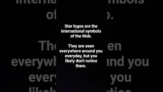 Stars and crescent moon are the symbols of the international Mob.