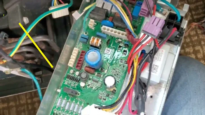 How to replace a relay board on GE ptac