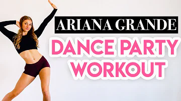 15 MIN DANCE PARTY WORKOUT - Ariana Grande (Full Body Cardio)