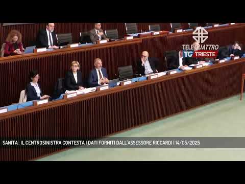 SANITA': IL CENTROSINISTRA CONTESTA I DATI FORNITI DALL'ASSESSORE RICCARDI | 14/05/2025