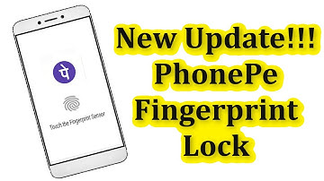How To Set Fingerprint Lock On PhonePe || Android Mobile