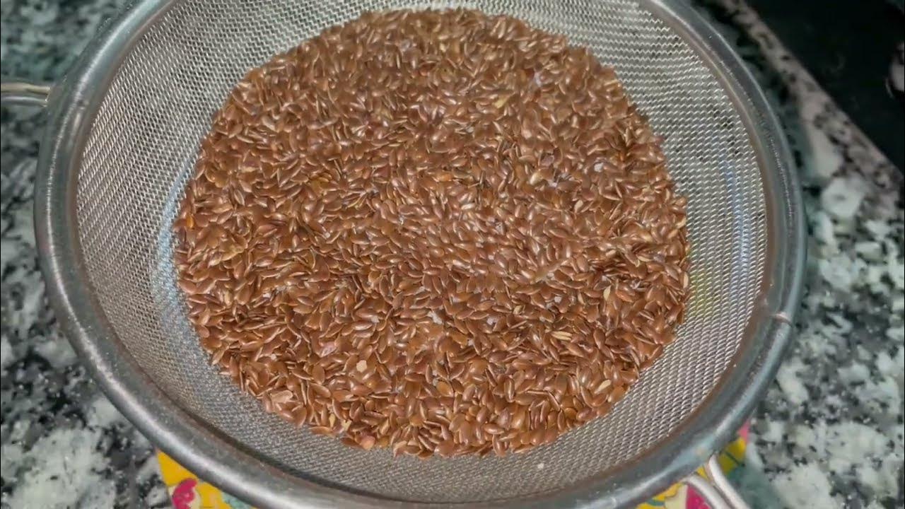 How to roast flax seeds at Home Roasted and salted Flax seeds अलसी