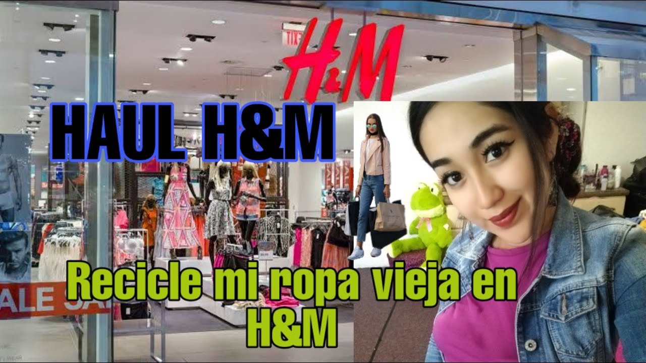 Haul H&M / Use mis cupones de de H&M reciclando mi ropa vieja - YouTube