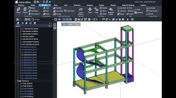 8. Modeling Lift and Curve beam by midas ngen 2019