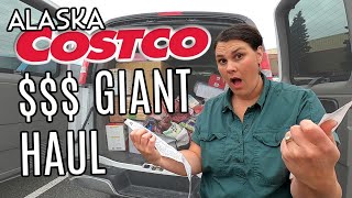 Giant Costco Shop W\/ Me \& Haul | Alaska Prices $$$