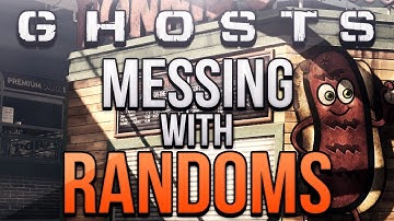 COD Ghosts - Messing with Randoms #1! (Trolling, Funny Rage & The Best Voice Ever!) | Whos Chaos