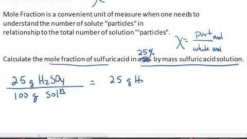 CH302-Unit5-Mole Fraction