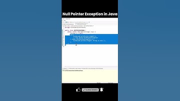 Null Pointer Exception in Java | Easy Explanation with Eclipse Example