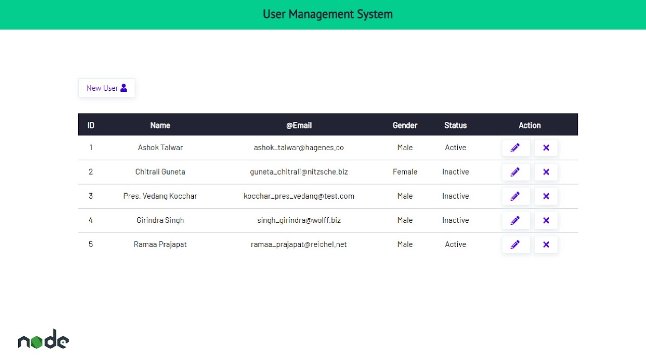 Javascript Crud App