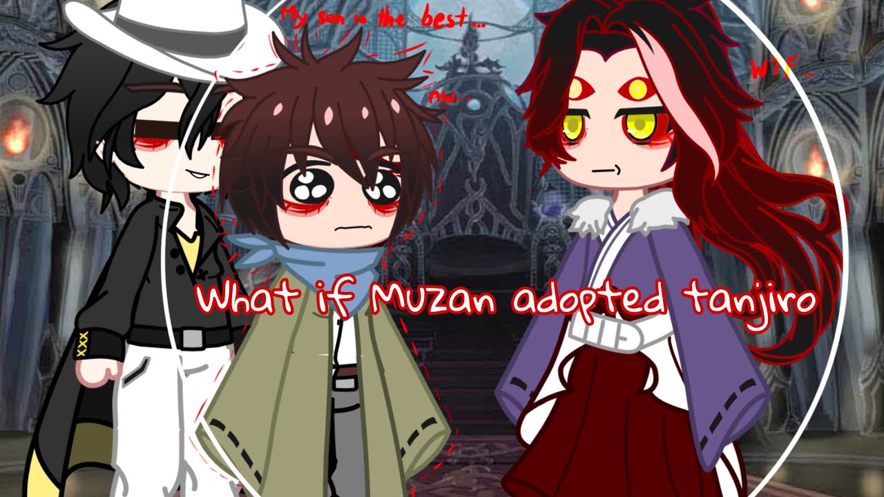 💭 what if Muzan adopted Tanjiro 👀☂️cringe + not make sense☂️ #demonslayer #tanjiro #muzan