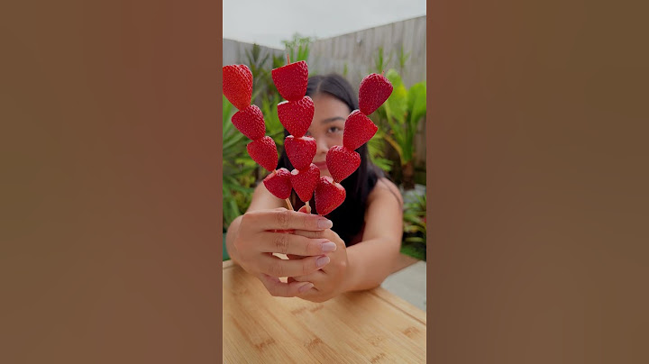 Candied Strawberries Tanghulu Recipe 🍓