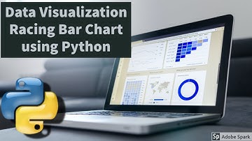 Data Visualization with Racing Bar Chart python #python #python3 #matplotlib #pandas #barchart