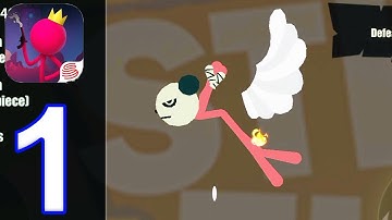 Stick Fight: The Game Mobile - Walkthrough Gameplay Part 1 - Tutorial (iOS, Android)